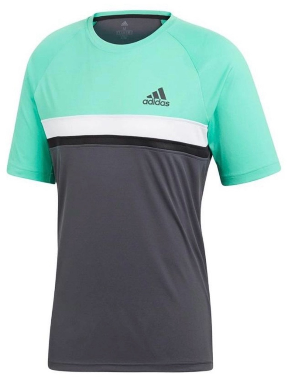 ADIDAS M18 Club Colorblock Performance Tee - Men’s L - Like New